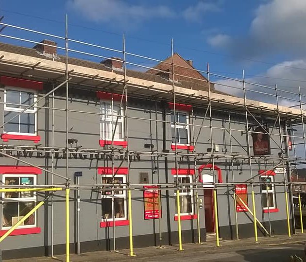 Scaffolding near me – ASAP Scaffolding job site